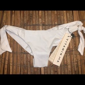 Bright White Vitamin A Bikini Bottoms 🥀